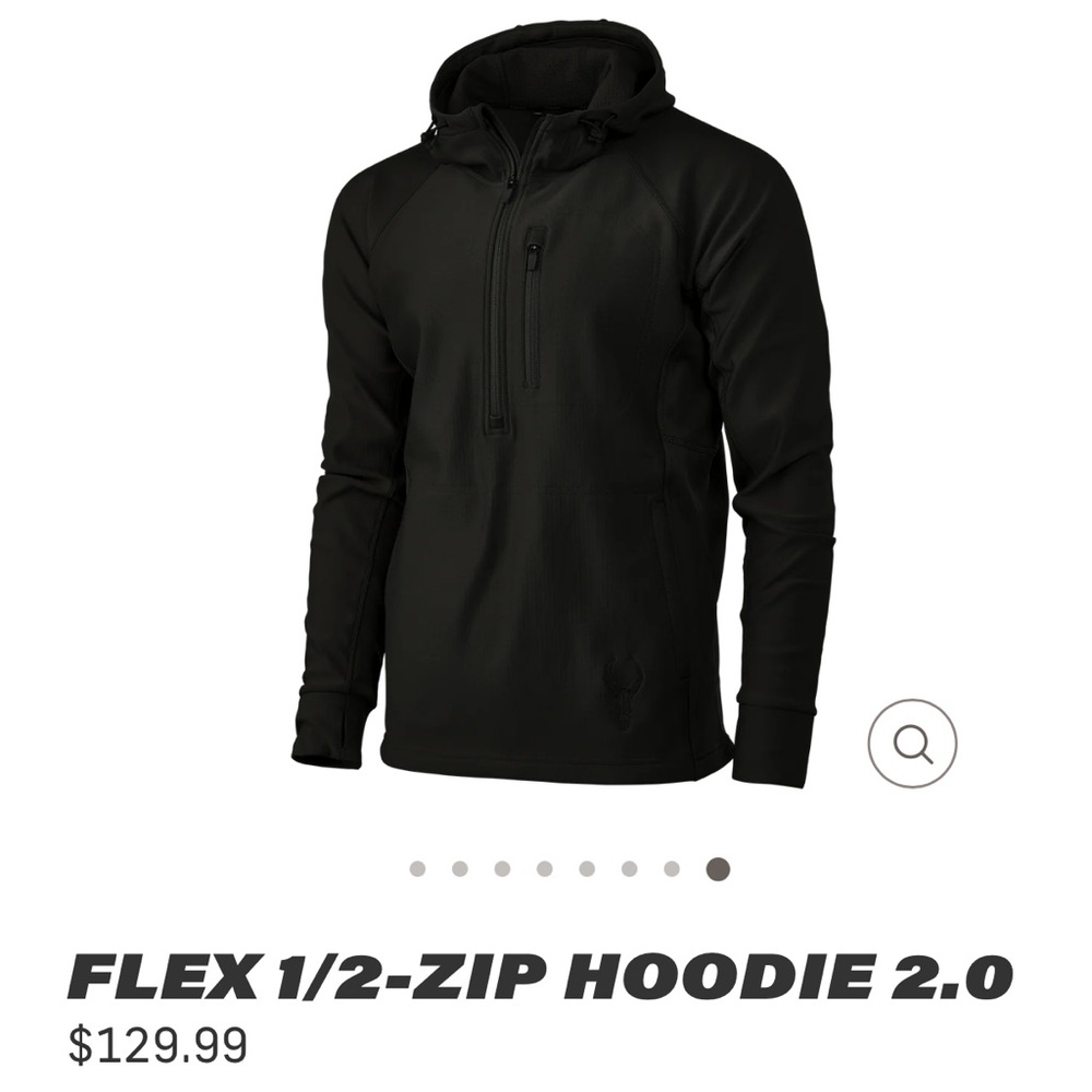 Badlands Flex 1/2 Zip Hoodie